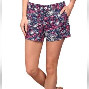 Lilly Pulitzer Callahan firework shorts